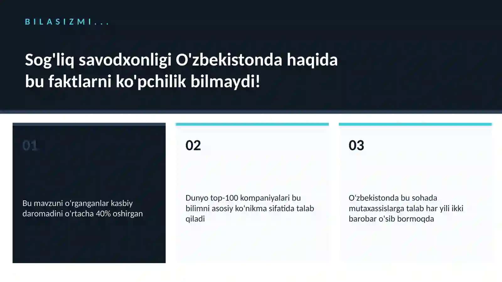 SOG'LIQNI SAQLASH VA TIBBIYOT 2