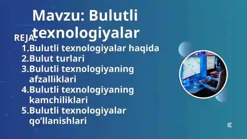 Bulutli texnologiyalar 2