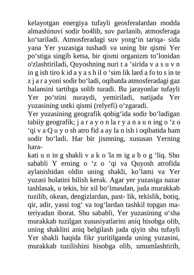 Yer Quyosh sistemasidagi organik hayot 2