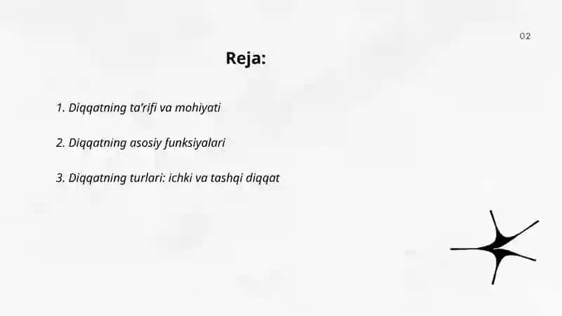 Diqqat haqida tushuncha 2