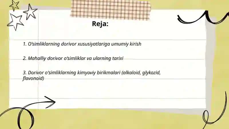 Oʻsimliklarning dorivor xususiyatlari 2