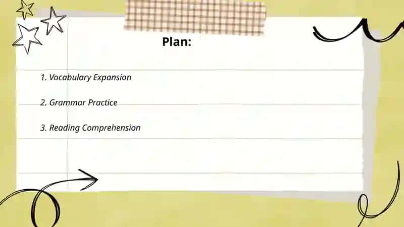 Linking activities within a lesson 2