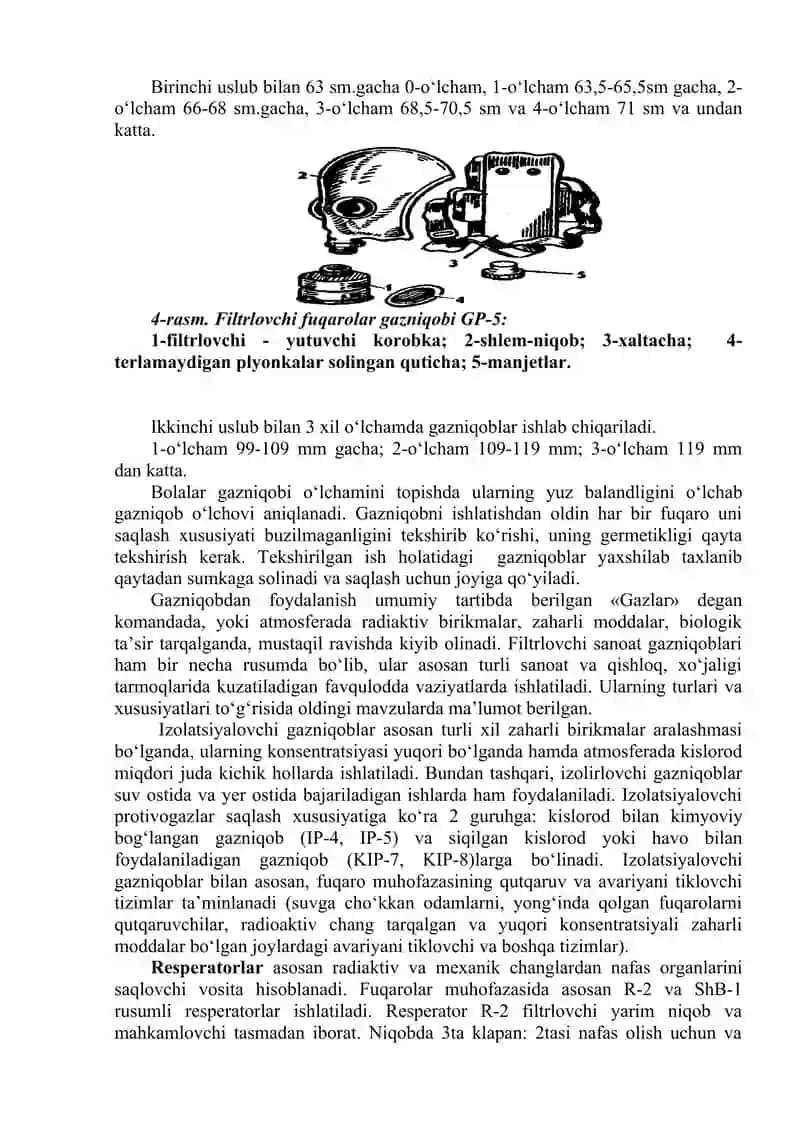 Yakka tartibda saqlovchi vositalar 2