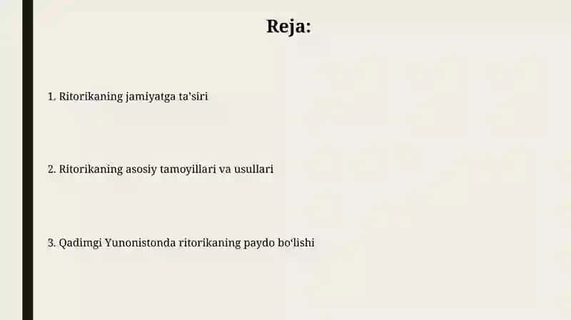 Qadimgi Yunonistonda Ritorika 2
