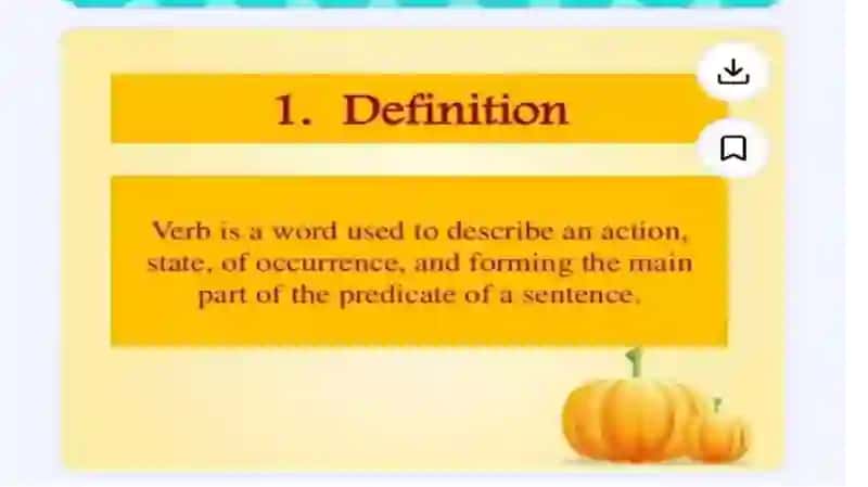 Linguistic features of verb 2