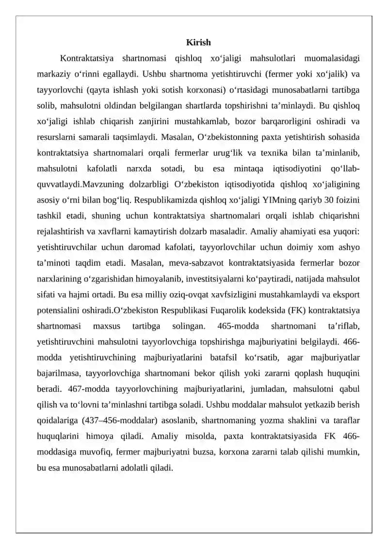 Kontraktatsiya shartnomasi 2