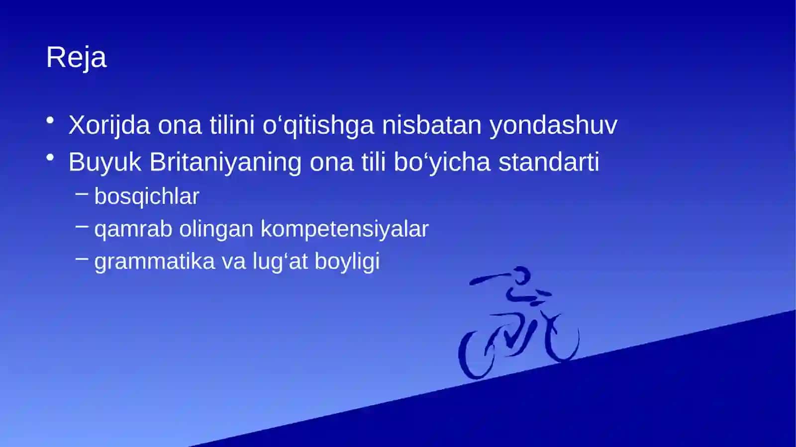 Ona tilini o‘qitish bo‘yicha xorijiy davlatlar standartlari 2