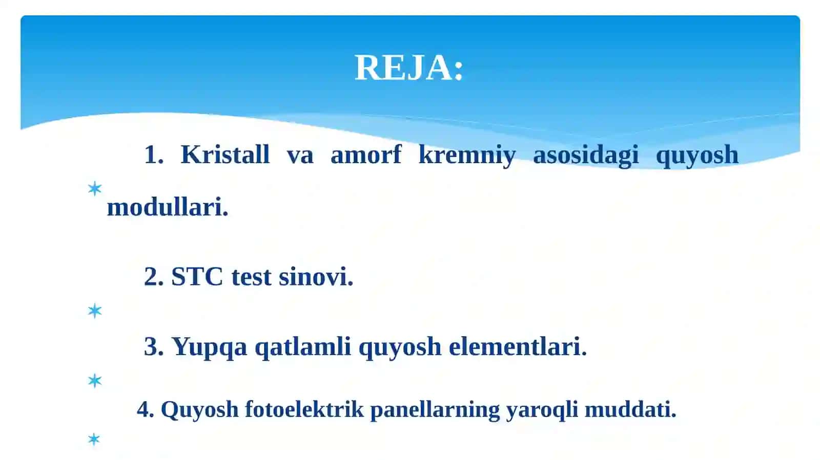 Amorf kremniy quyosh modullari 2
