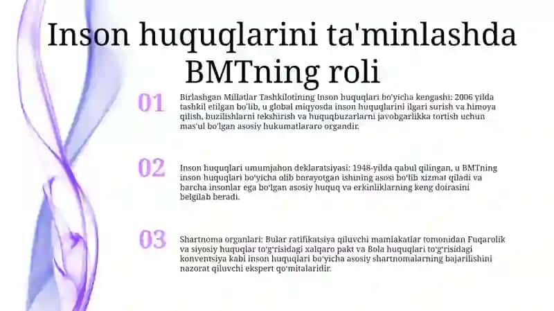 Bmt Va Inson Huquqlari 2