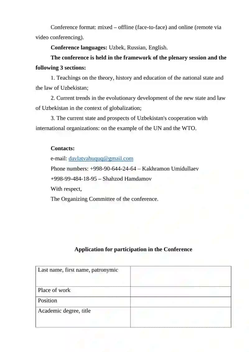 International Scientific and Practical Conference 2