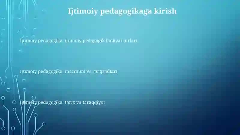 Ijtimoiy Pedagogik Faoliyat Turlari 2