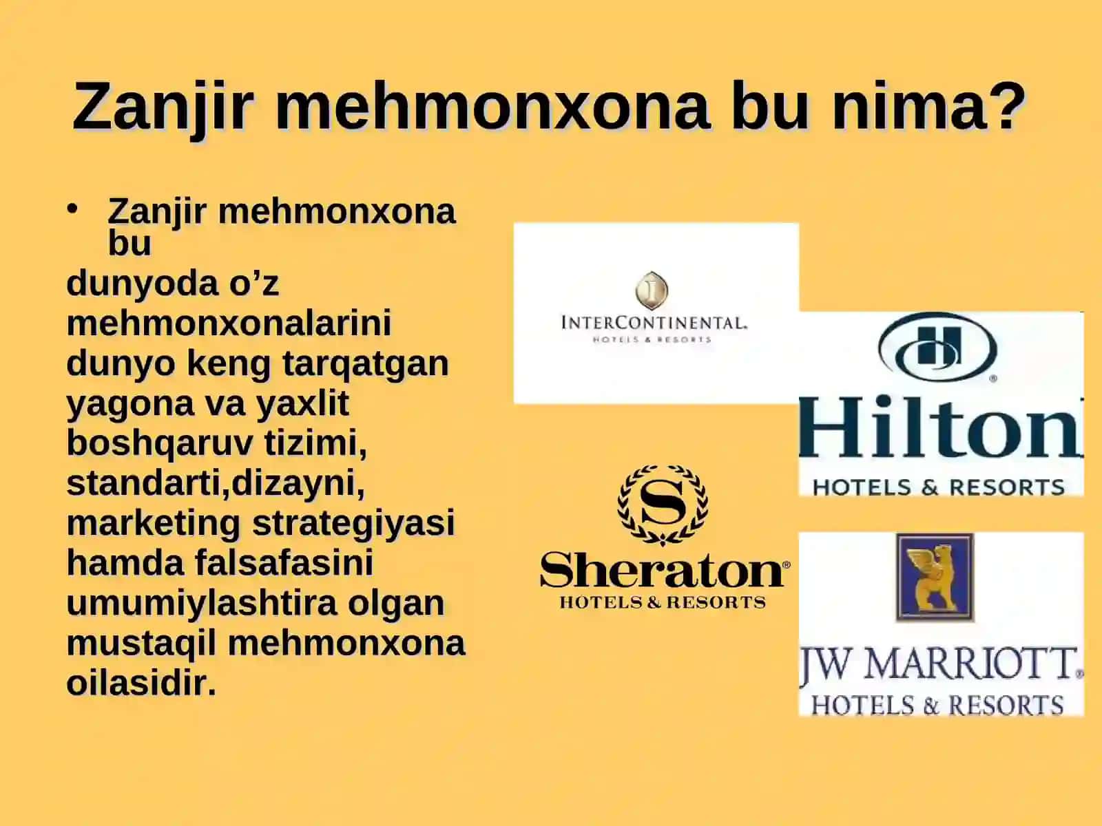 Sheraton Hotels and Resorts 2