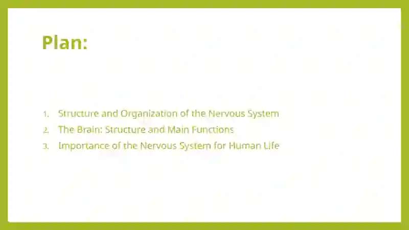 Brain and the Nervous System 2