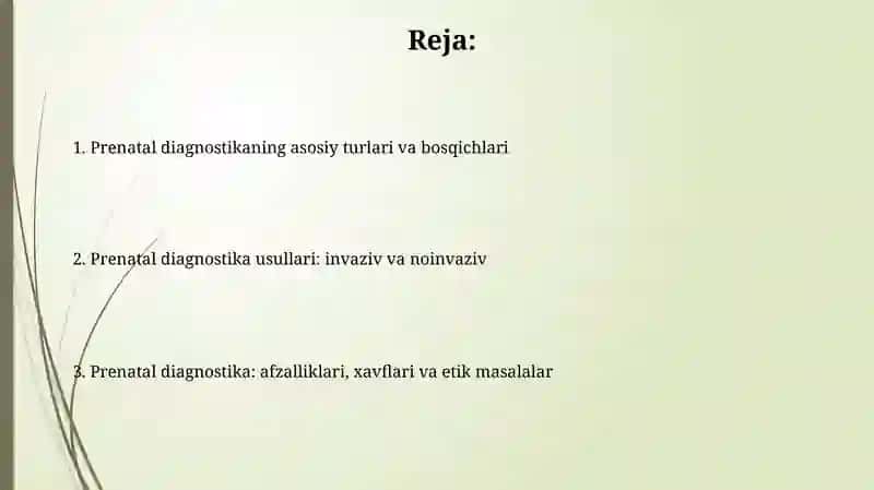 Prenatal diagnostika 2