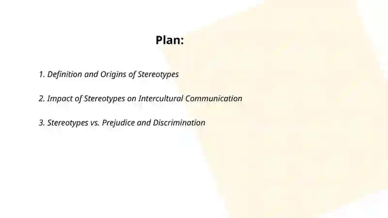 The problem of stereotypes in intercultural communication 2