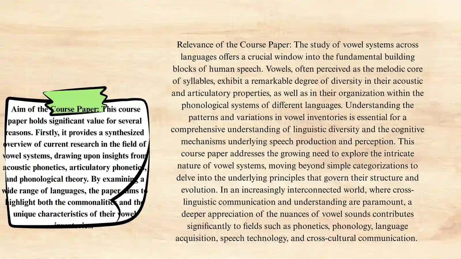 Unveiling Vowel Systems: Analyzing the Diversity and Patterns of Vowel Sounds Across Languages 2