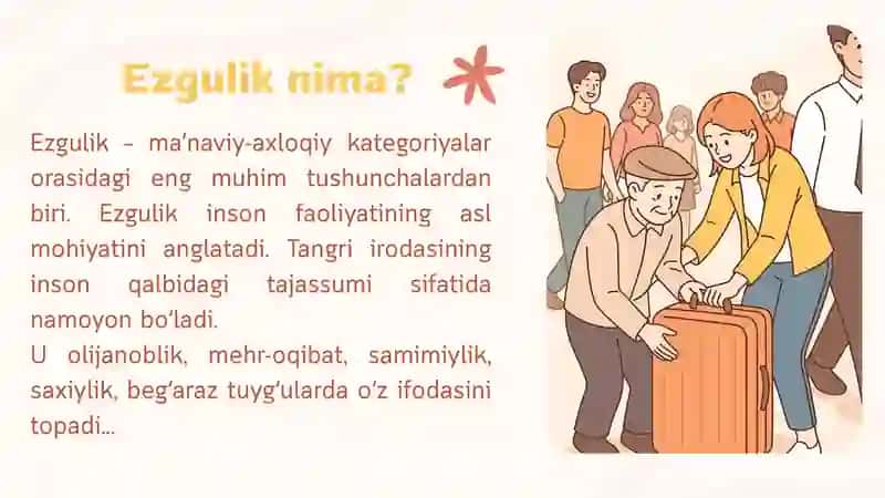 Ezgulik nima? 2