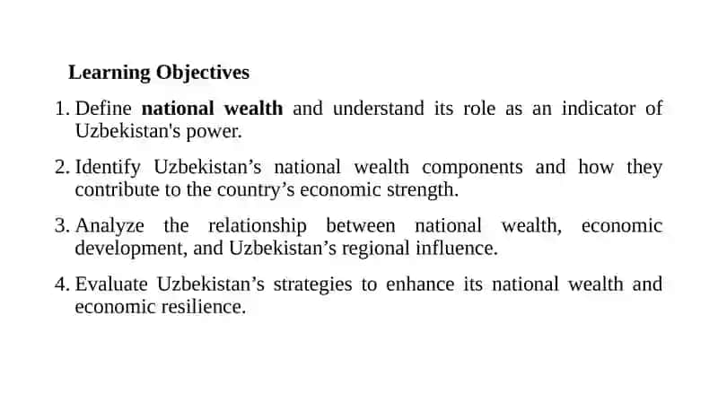 National Wealth: Indicator of State Power 2