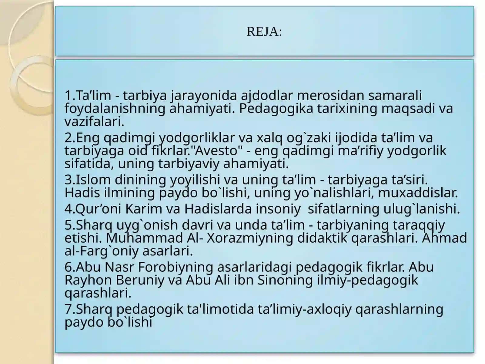 Pedagogika tarixi fan sifatida 2