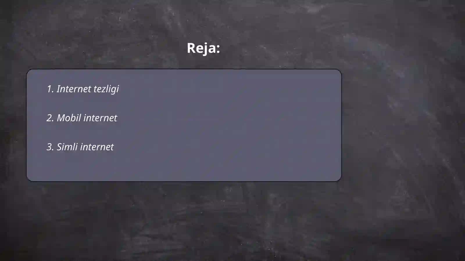 Internet xizmatlari 2