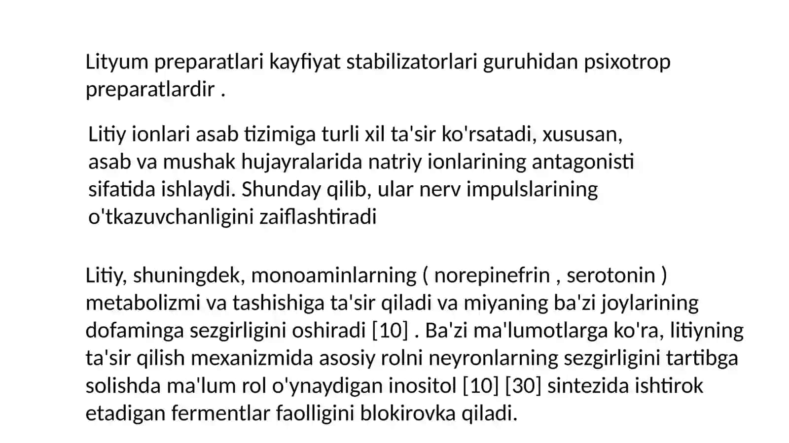 Litiy tuzlari 2