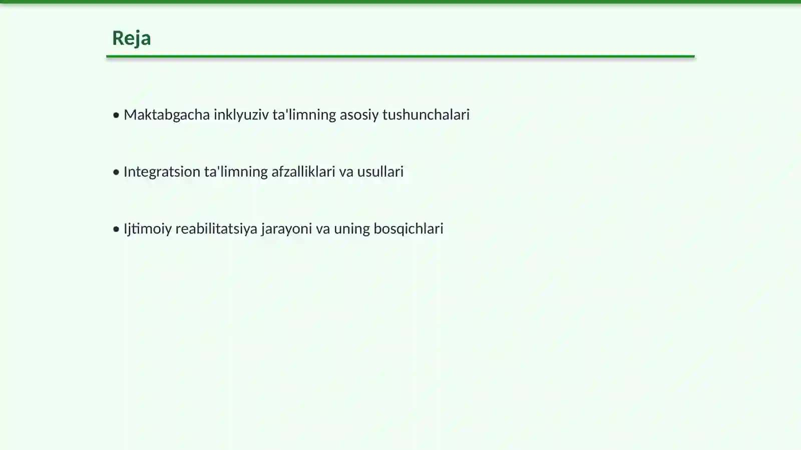 Maktabgacha inklyuziv ta'lim 2