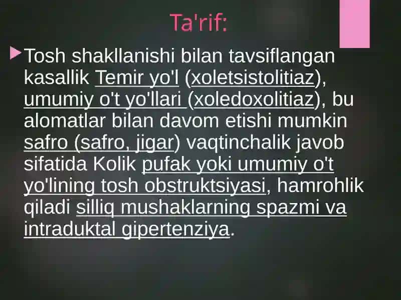 O’T-TOSH KASALLIGI 2