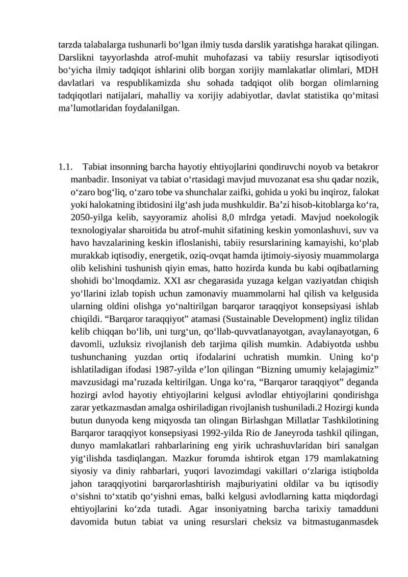 Iqlim o zgarish muammolari 2