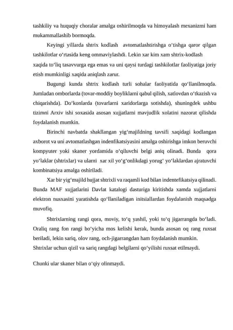 ELEKTRON AXBOROTLARNI MUHOFAZA QILISH 2