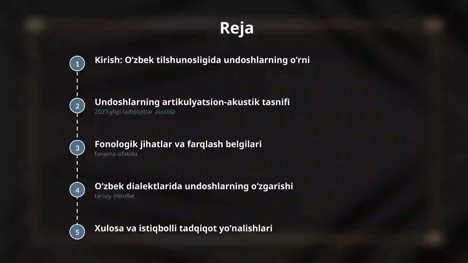 Oʻzbek tilida undosh tovushlar tizimi 2