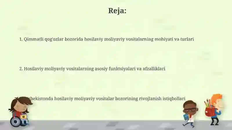 Qimmatli qog'ozlar bozorida moliyaviy vositalar 2