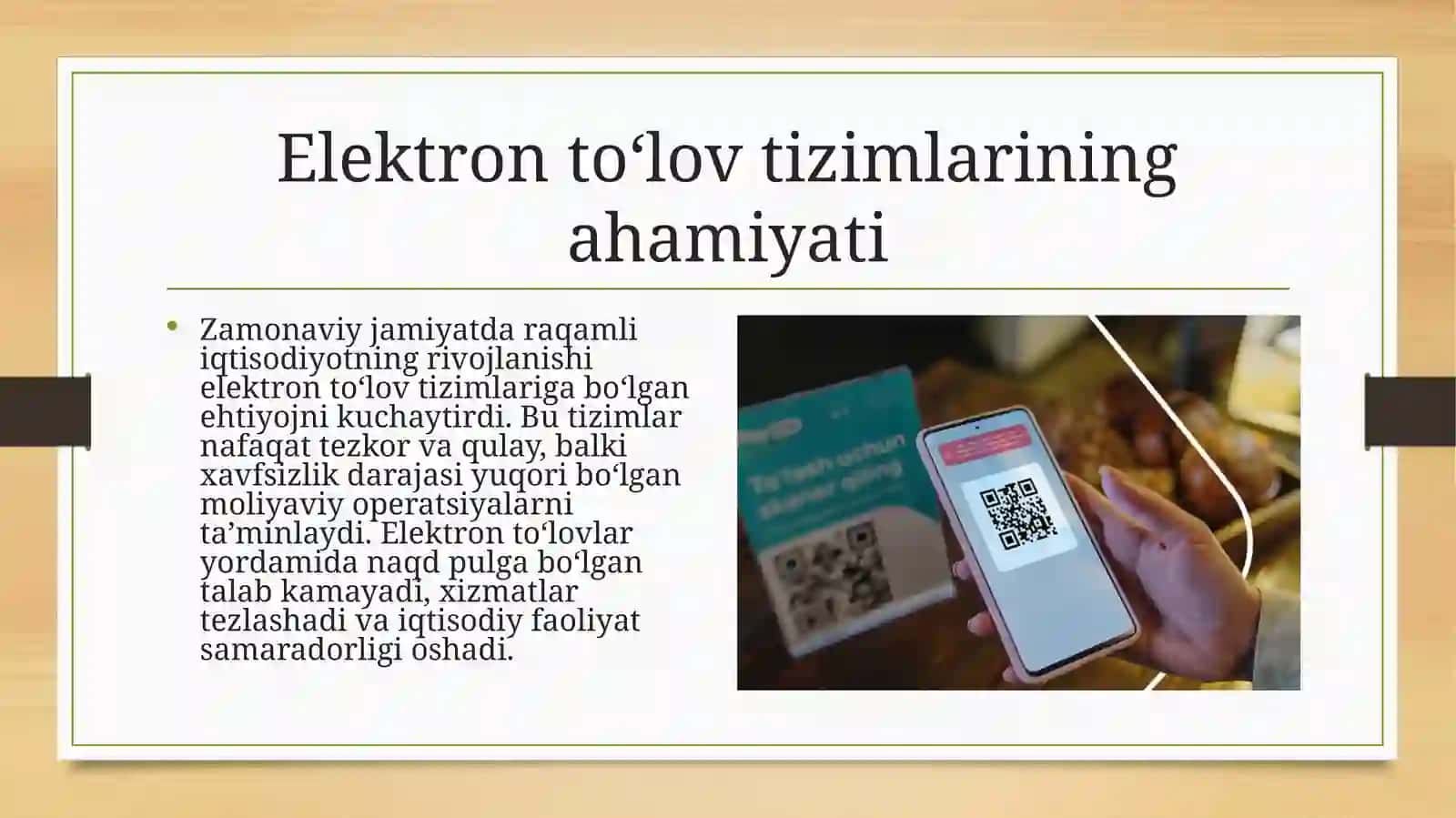 Elektron to‘lov tizimlari 2