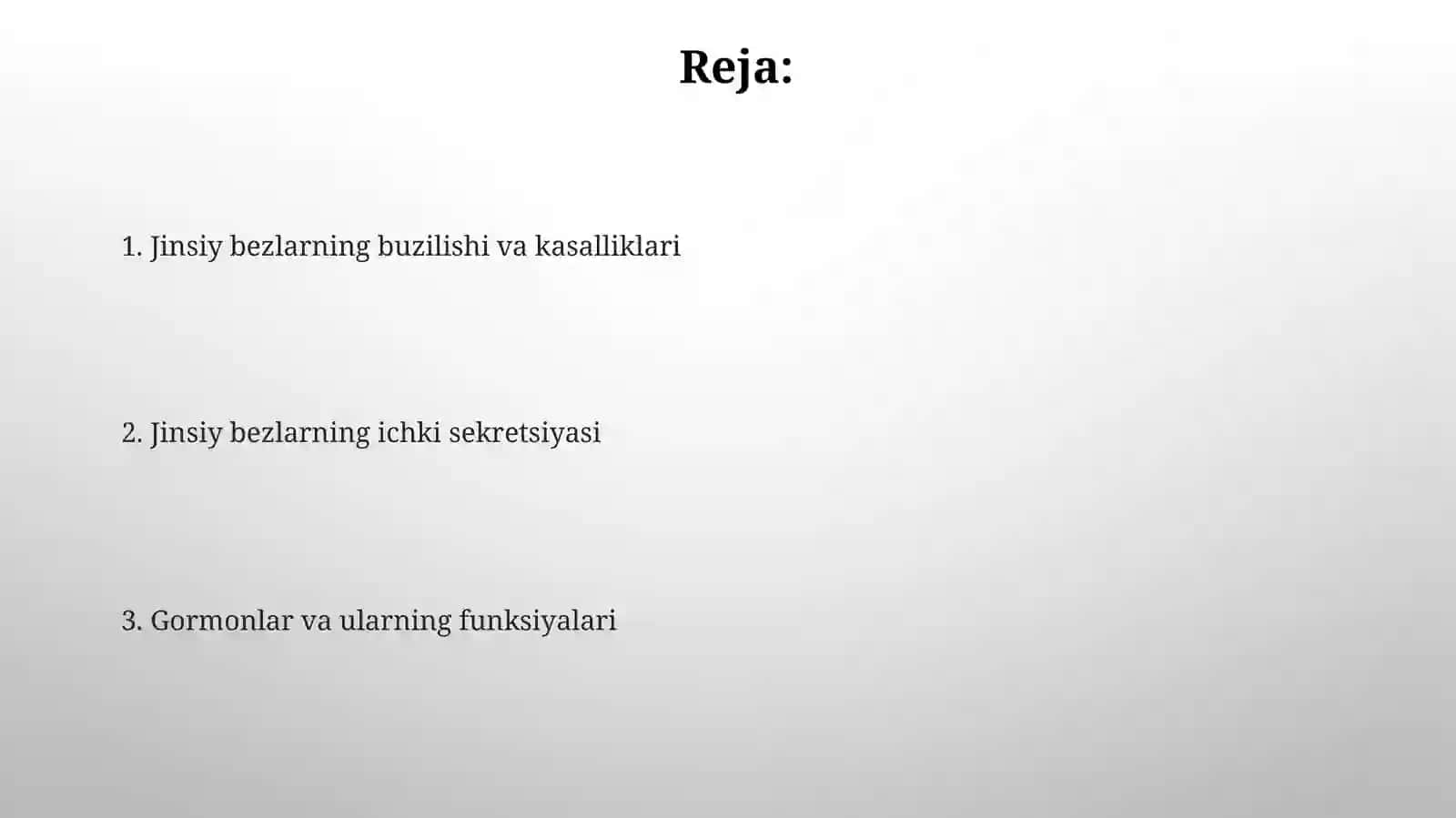 Jinsiy bezlarning ichki sekretsiyasi 2