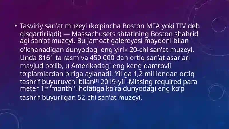 Bostondagi tasviriy sanʼat muzeyi 2