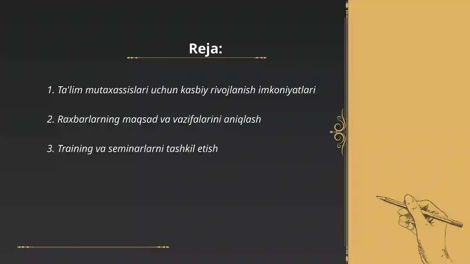 Ta'lim mutaxassislari kasbiy faolligini oshirishga raxbarning vazifalari 2