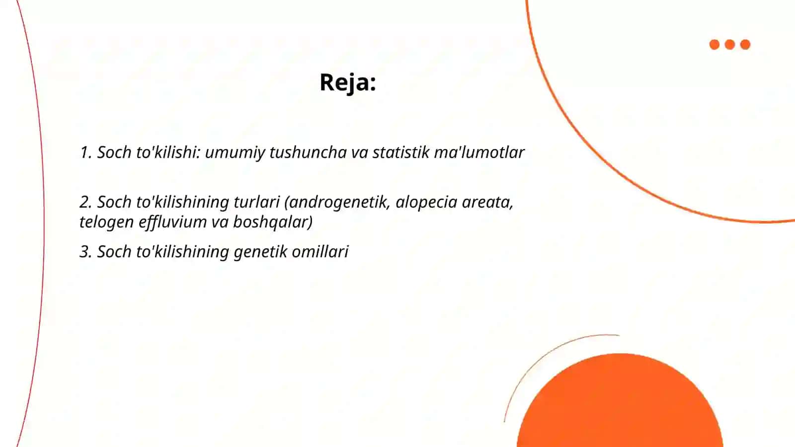 Soch tòkilishi haqida pdf malumot kerak 2