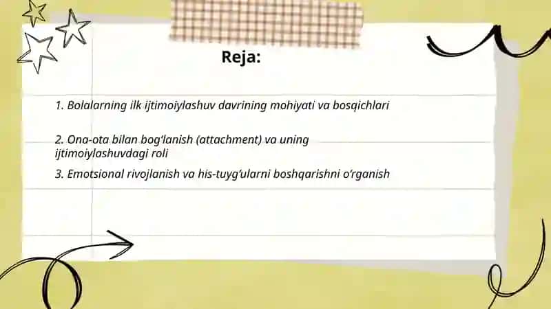 Bolalarning ilk ijtimoiylashuv davri 2