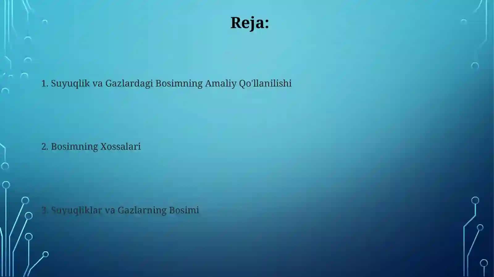 Suyuqlikvagazlar.Bosim 2