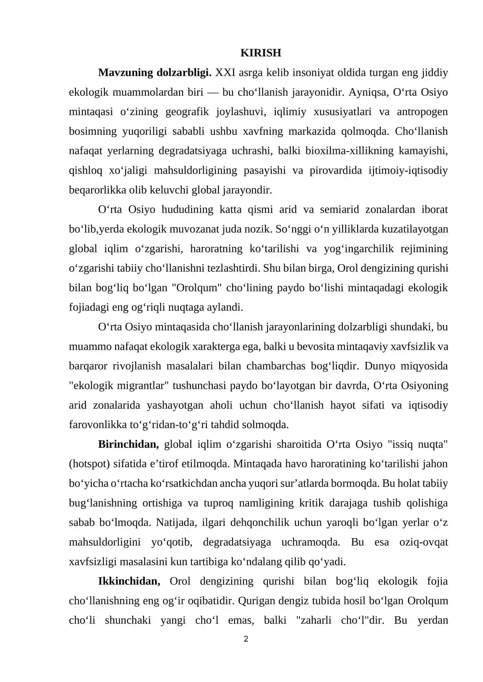 XAVOFSIZ JOYDA O‘RTA OSIYO SAN‘ATKORIYASI 2