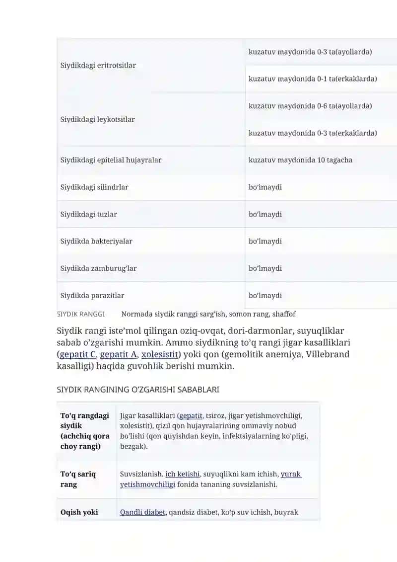 Umumiy siydik tahlili 2