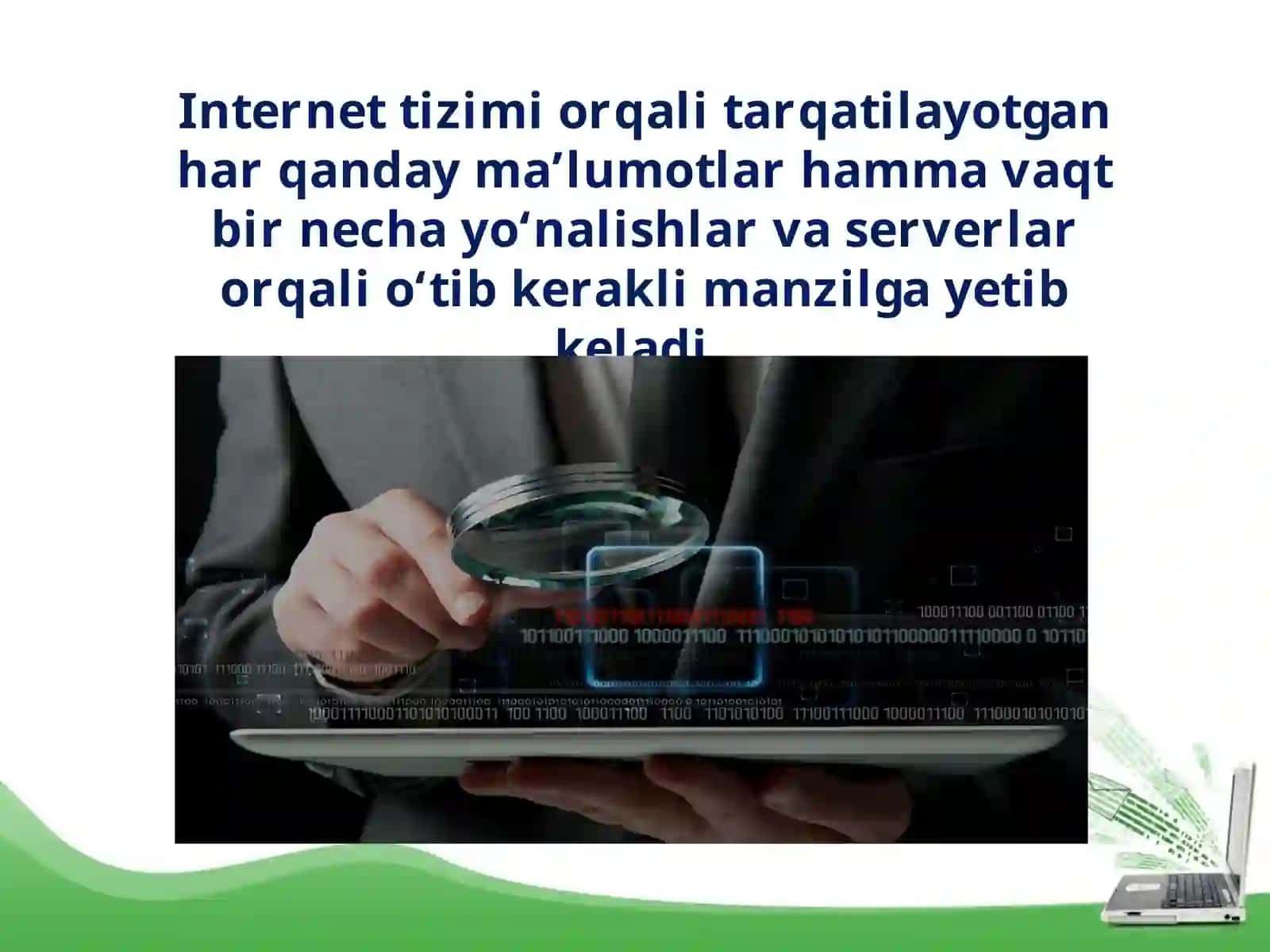 Internetdagi axborot manbalarining xavfsizligi muammolari 2