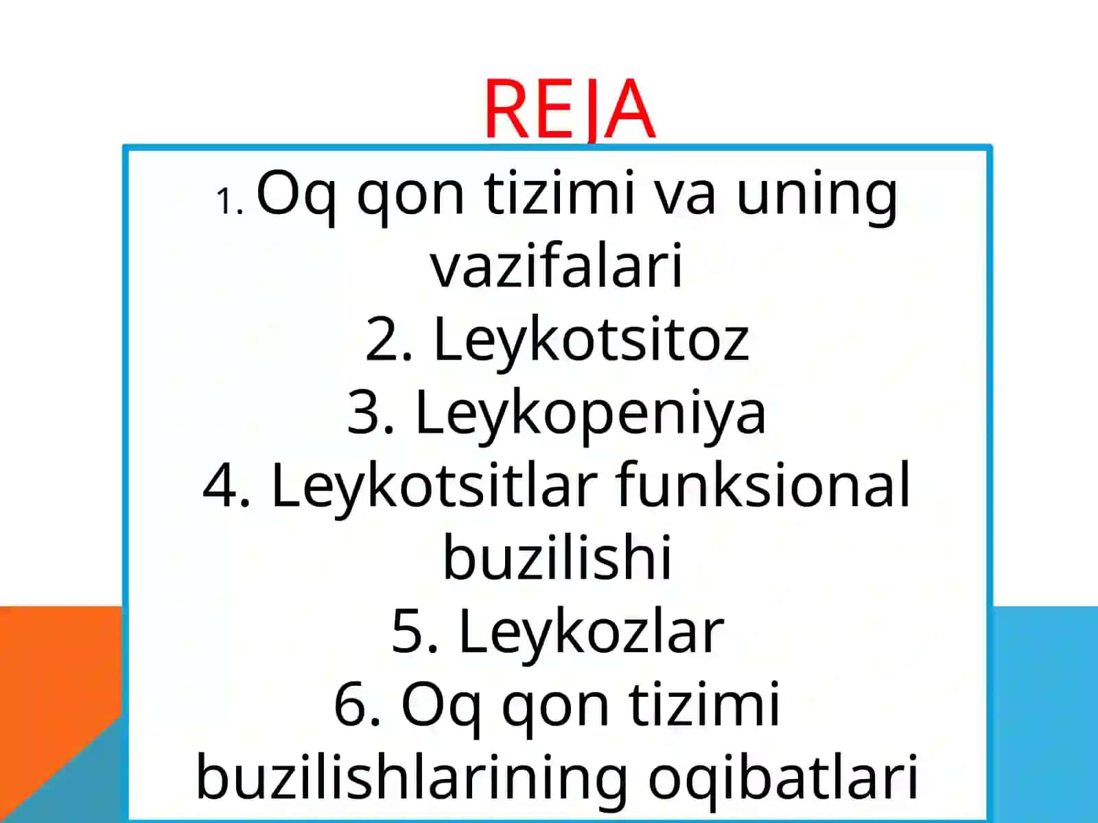 Oqqontizimining patfizologiyasi 2