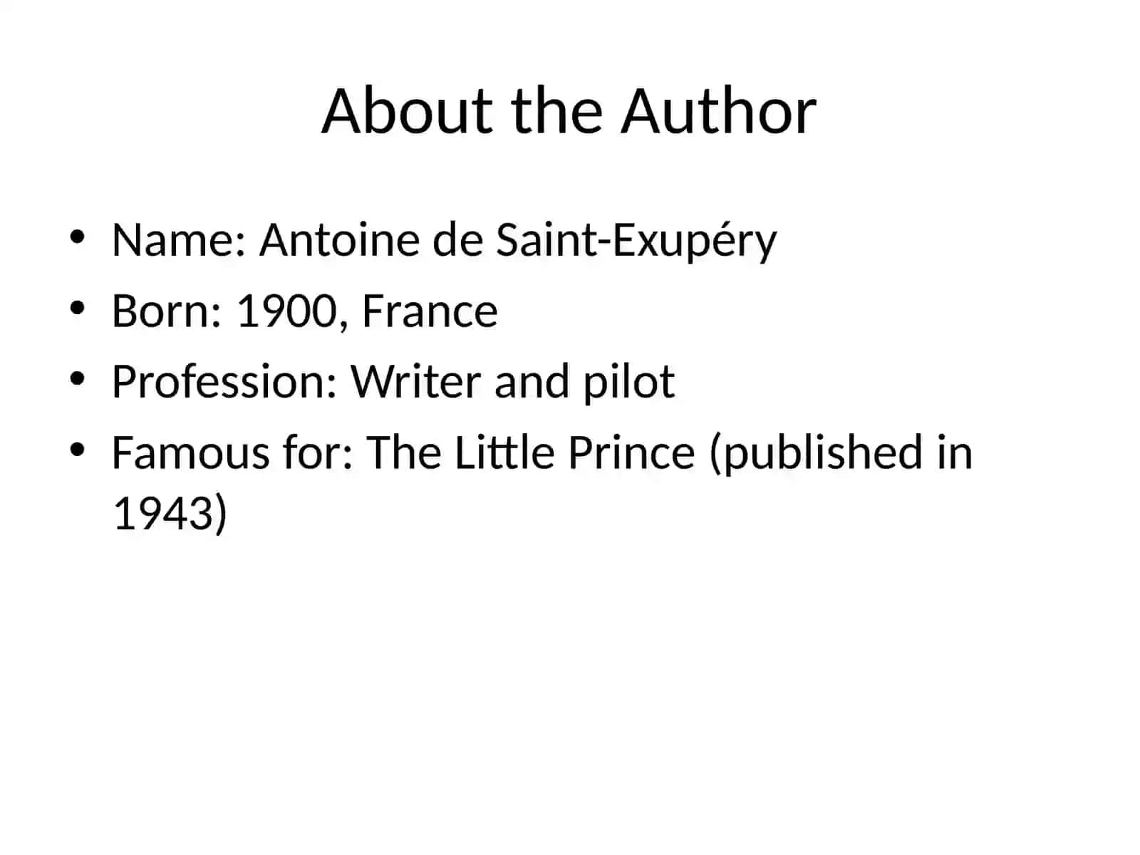 My Favorite Book: The Little Prince 2