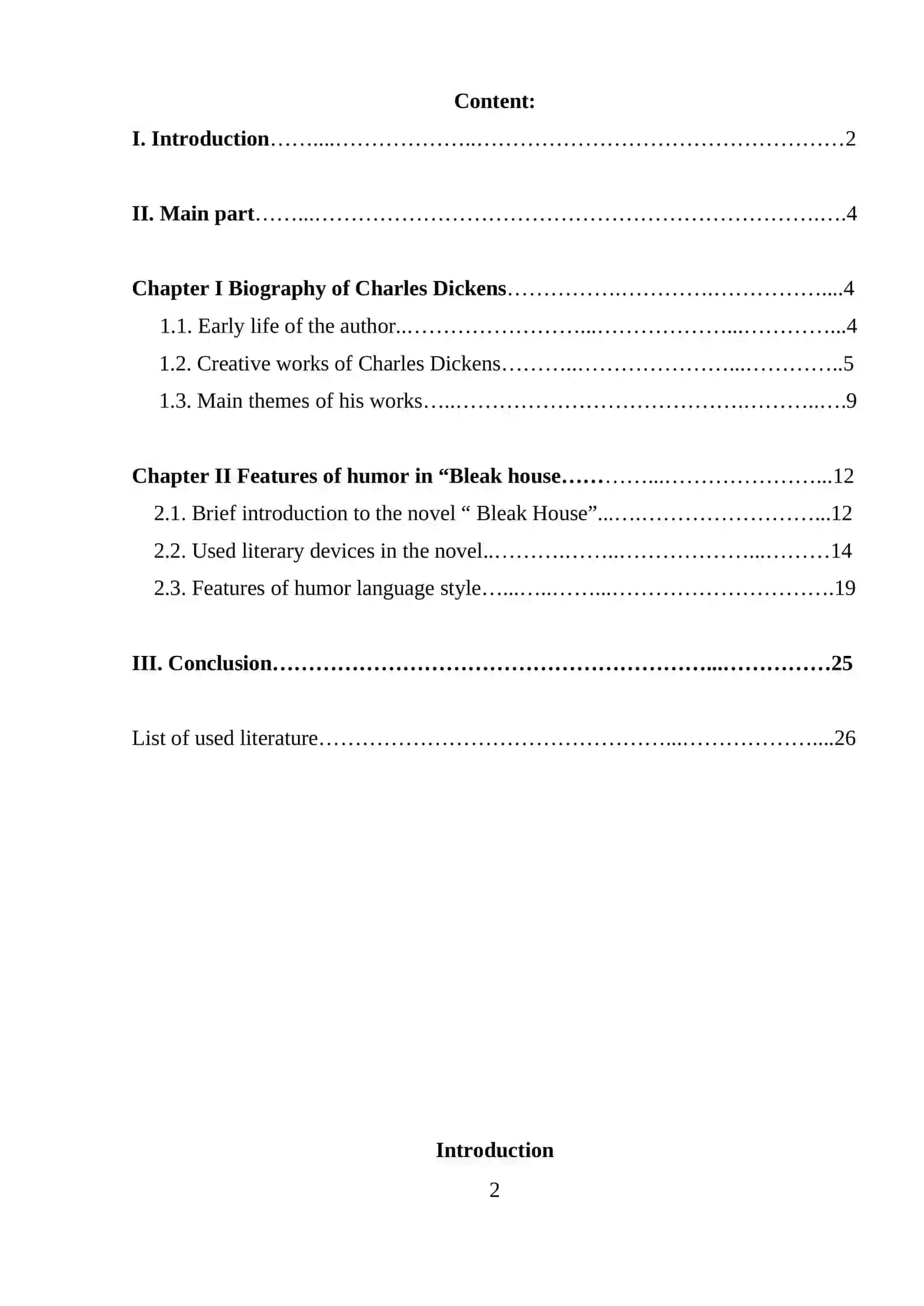 Features of humor in the novels of Charles Dickens 2