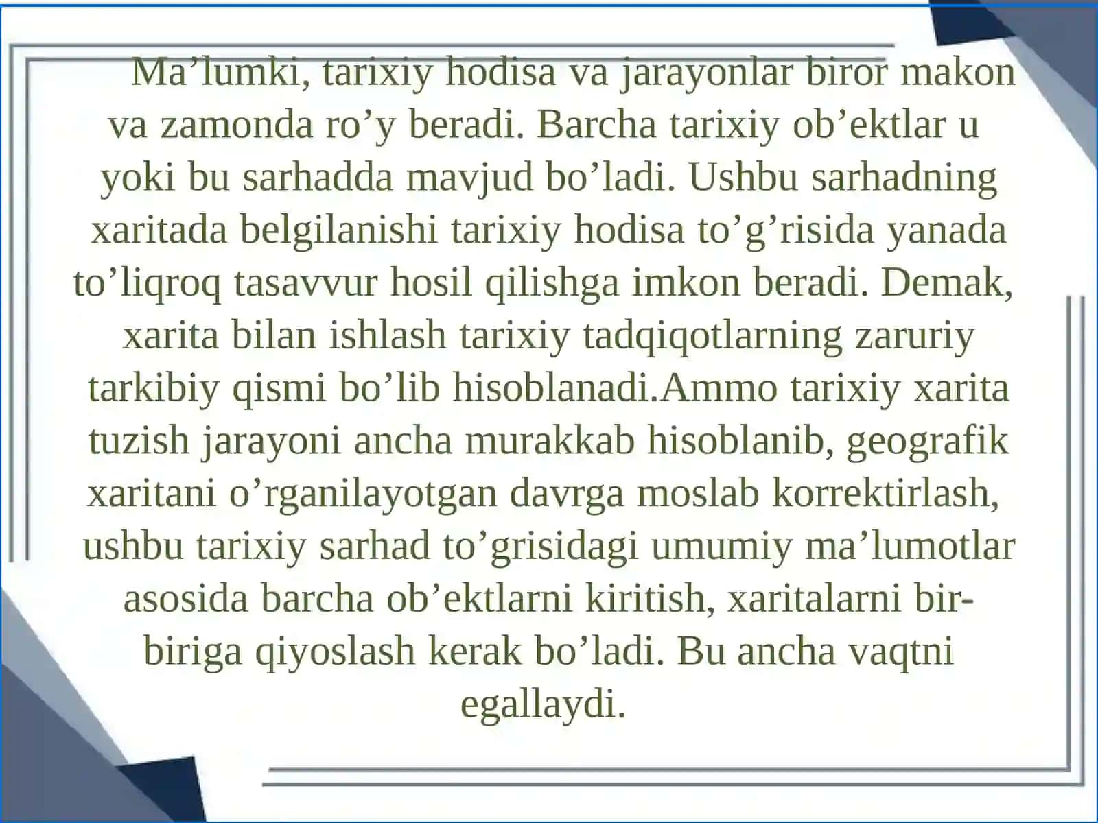 Arxeologik dala tadqiqot ishlarini olib borish 2