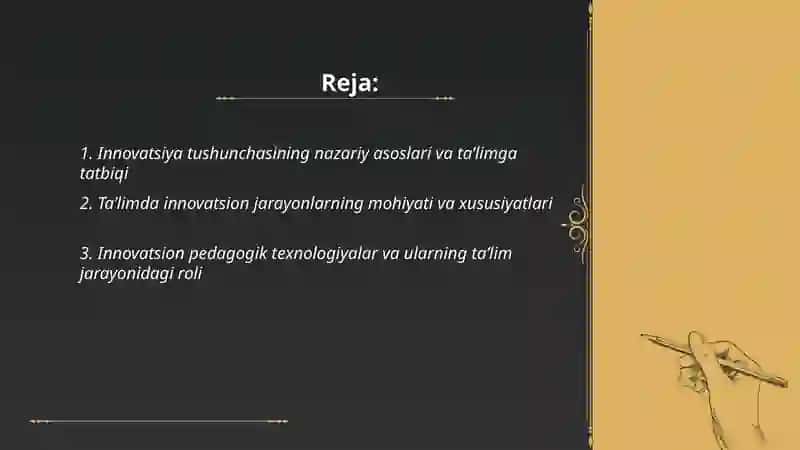 Ta’limda innovatsion jarayonlar 2