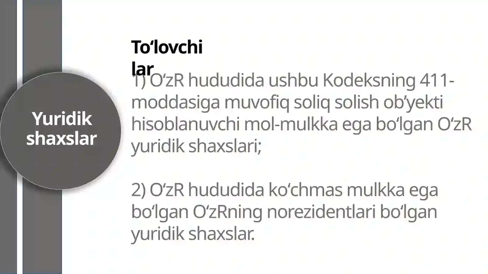 MOL-MULK SOLIGʻI 2