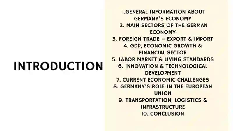 Economy of Germany 2