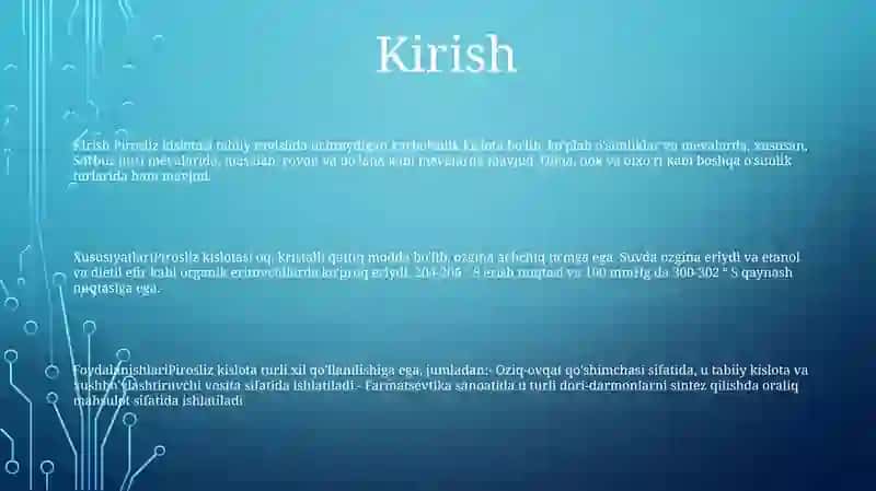 Pirosliz Kislota 2