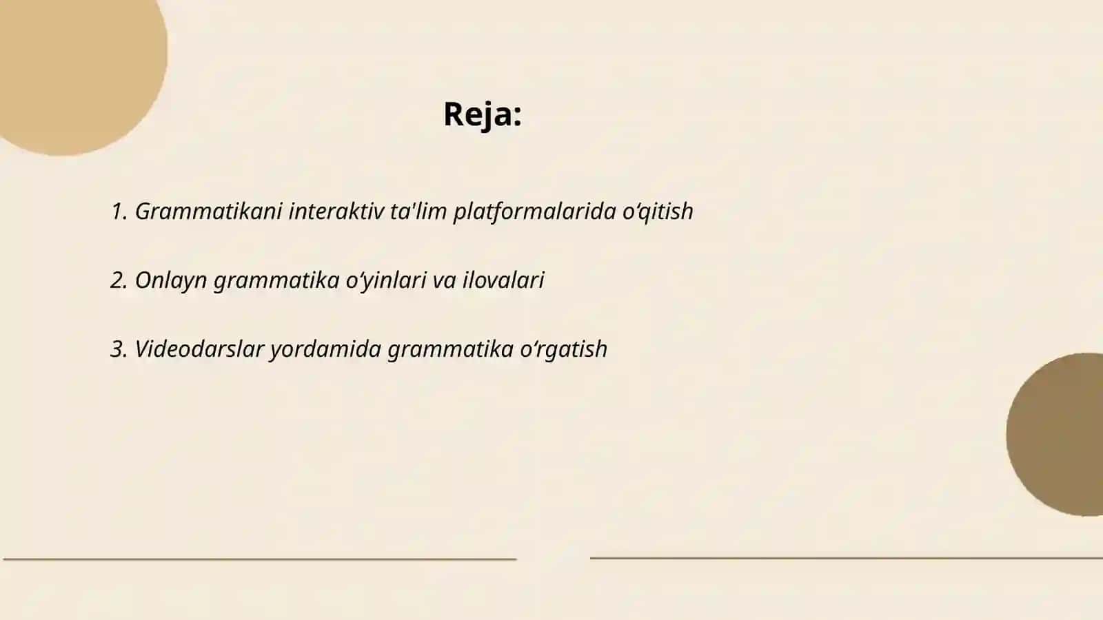 Grammatikani interaktiv ta'lim platformalarida o‘qitish 2